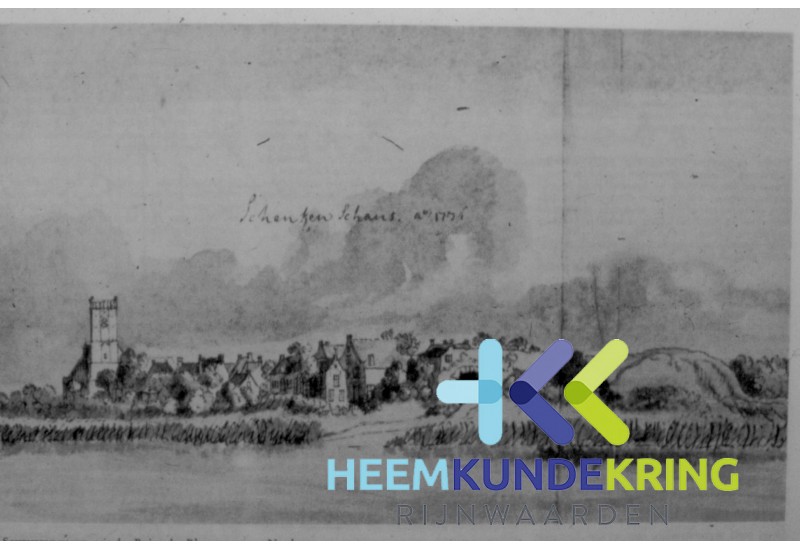 Prent Schenkenschans 1736 Coll. G.B.Janssen